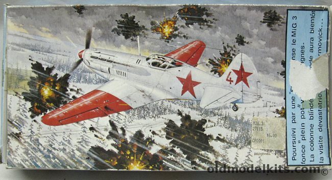 Cap Croix de Sud 1/72 Mig-3 USSR, 1 plastic model kit